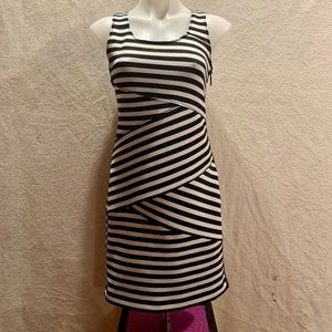 Michael Kors Striped Bodycon Dress